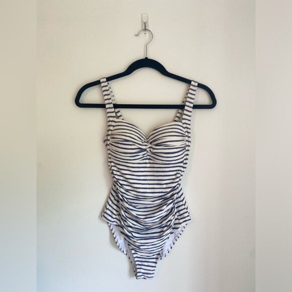 Niptuck Other - Niptuck Sorrento Stripe Joanne One Piece Swimsuit W/ Tummy Control Size S